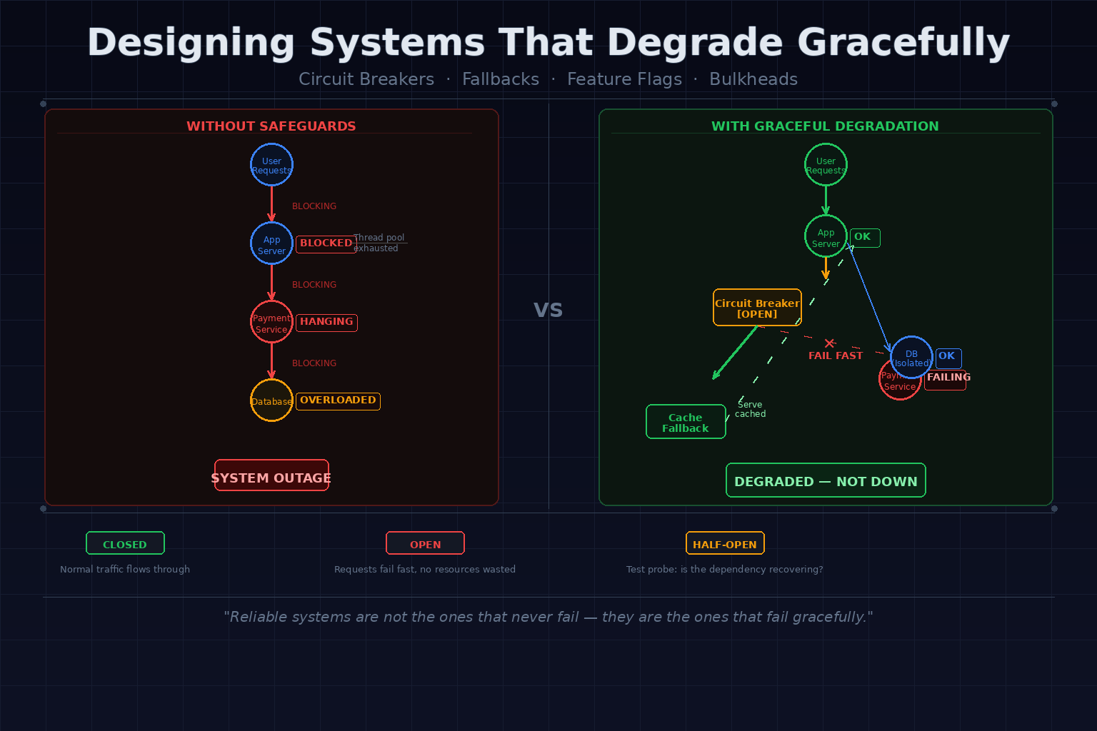 Designing Systems That Degrade Gracefully